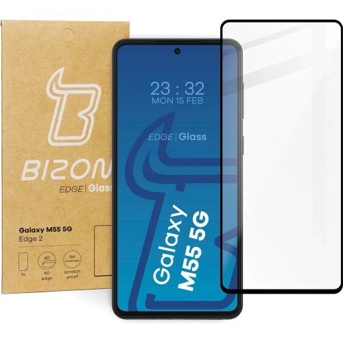 Kup Szkło hartowane Bizon Glass Edge 2 do Samsung Galaxy M55 5G - BIZ4879 - {ean13} - Sklep Home Screen