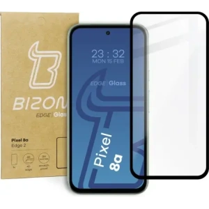 Kup Szkło hartowane Bizon Glass Edge 2 do Pixel 8a czarne - BIZ5451 - {ean13} - Sklep Home Screen