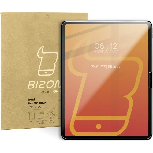 Kup Bizon Glass Tab Clear Apple iPad Pro 13" 7 gen. 2024 [2 PACHETE] - BIZ4881 - {ean13} - Sklep Home Screen