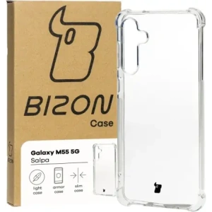 Buy Bizon Case Salpa Samsung Galaxy M55 5G clear - BIZ5453 - {ean13} - Home Screen Store Europe