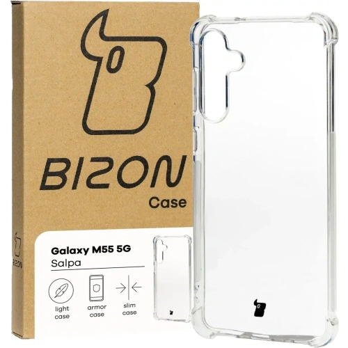 Buy Bizon Case Salpa Samsung Galaxy M55 5G clear - BIZ5453 - {ean13} - Home Screen Store Europe