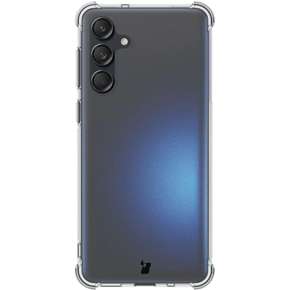 Elastyczne etui Bizon Case Salpa do Samsung Galaxy M55 5G przezroczyste