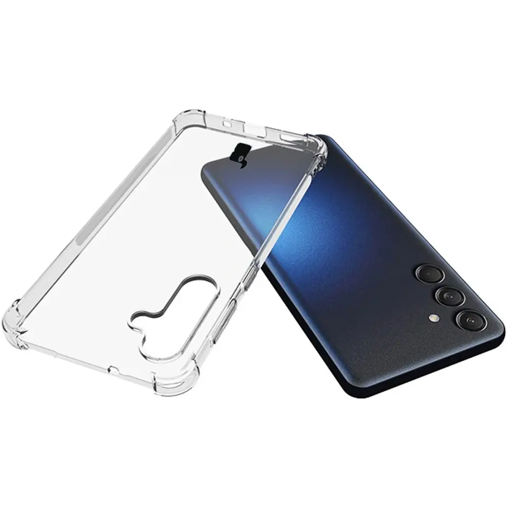 Elastyczne etui Bizon Case Salpa do Samsung Galaxy M55 5G przezroczyste