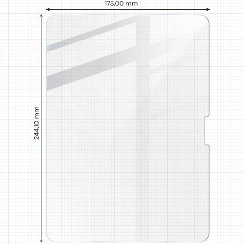 Kup Bizon üveg tab egyértelmű Apple iPad Air 11" 6. generáció 2024 [2 CSOMAG] - BIZ5454 - {ean13} - Sklep Home Screen