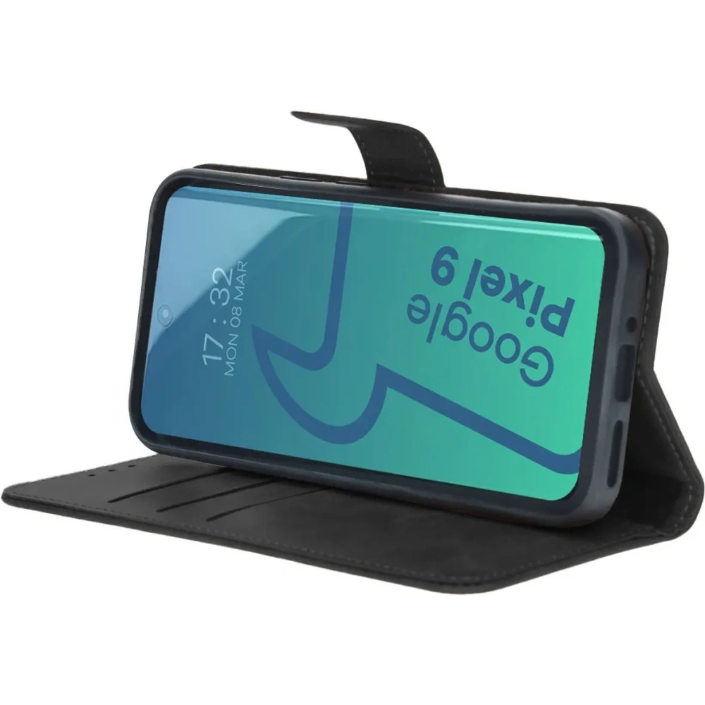 Etui z klapką Bizon Case Pocket do Google Pixel 9 / 9 Pro czarne