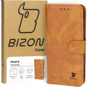Kup Etui z klapką Bizon Case Pocket do Google Pixel 9 / 9 Pro brązowe - BIZ5457 - {ean13} - Sklep Home Screen