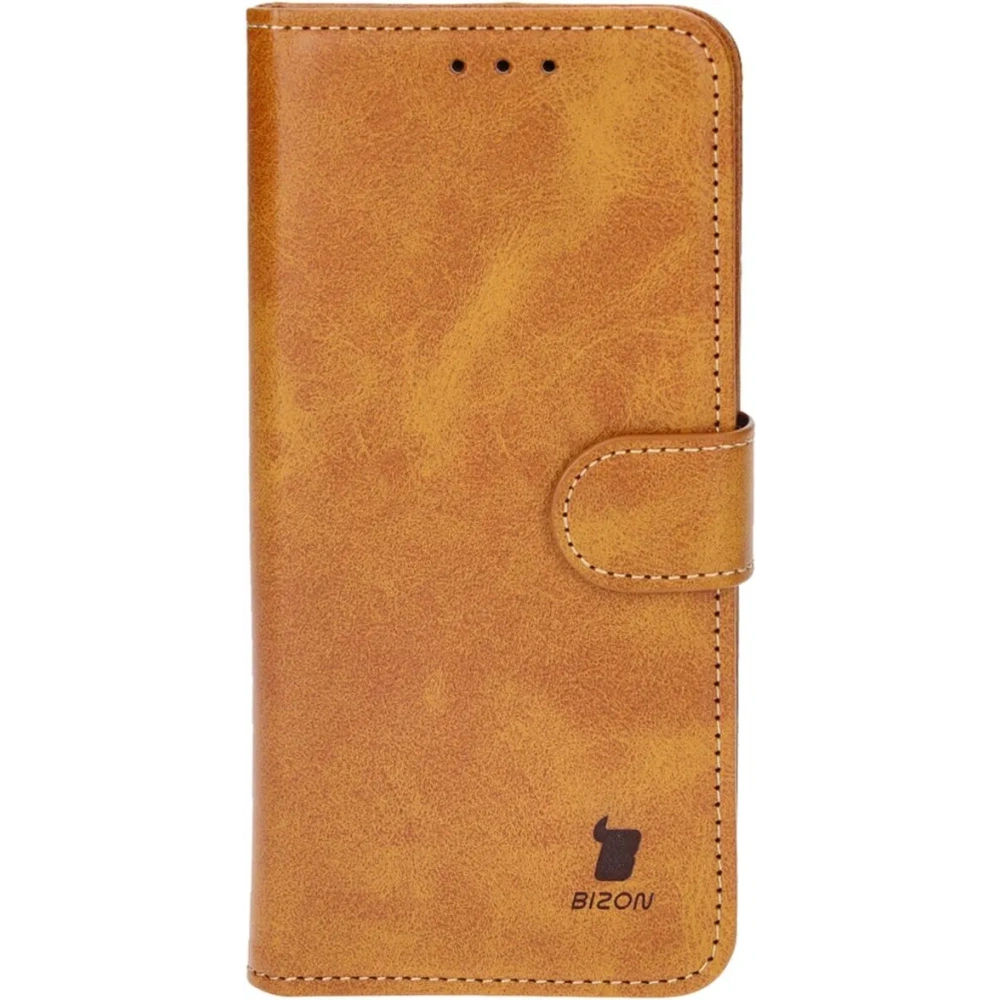 Etui z klapką Bizon Case Pocket do Google Pixel 9 / 9 Pro brązowe
