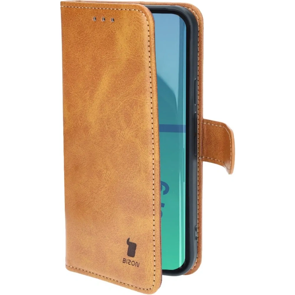 Etui z klapką Bizon Case Pocket do Google Pixel 9 / 9 Pro brązowe