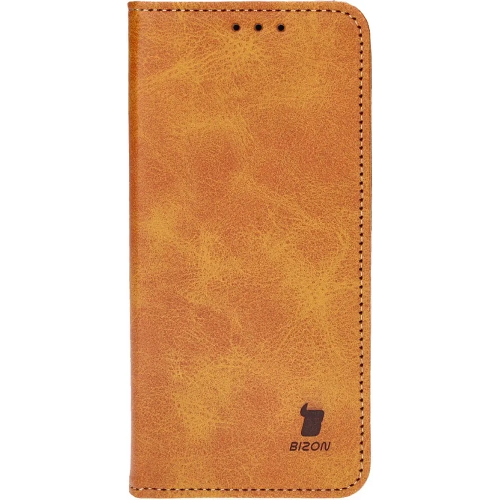 Etui z klapką Bizon Case Pocket Pro do Google Pixel 9 / 9 Pro brązowe