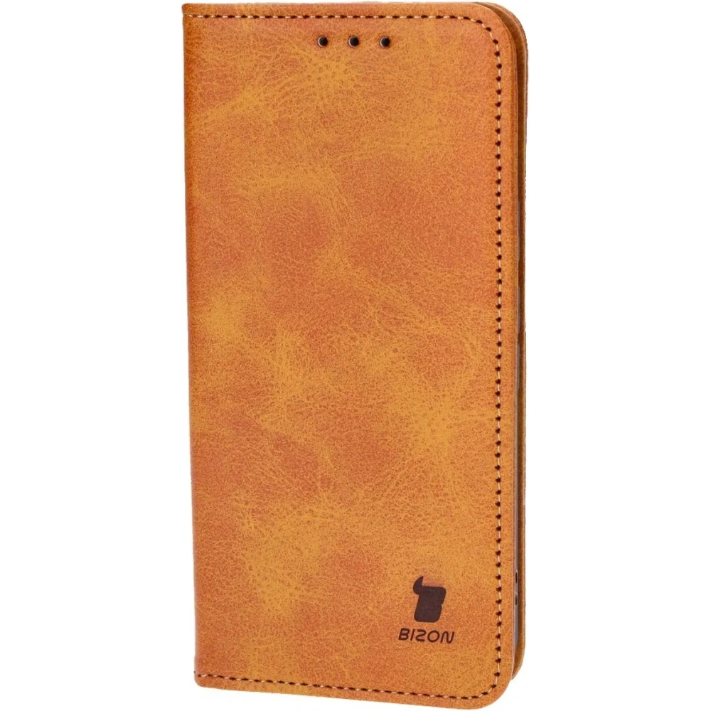 Etui z klapką Bizon Case Pocket Pro do Google Pixel 9 / 9 Pro brązowe