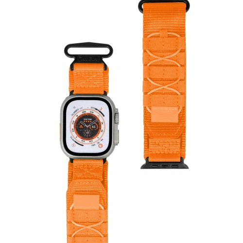 Kup Bizon Strap Watch Adventure Apple Watch 44/45/46/49 mm portocalie - BIZ5461 - {ean13} - Sklep Home Screen