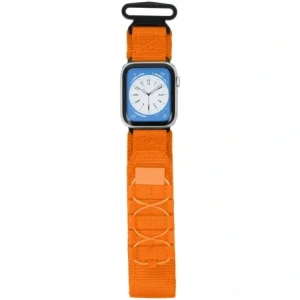 Kup Sportovní pásek k hodinkám Bizon Strap Watch Adventure pro Apple Watch 44/45/46/49 mm oranžový - BIZ5461 - {ean13} - Sklep Home Screen
