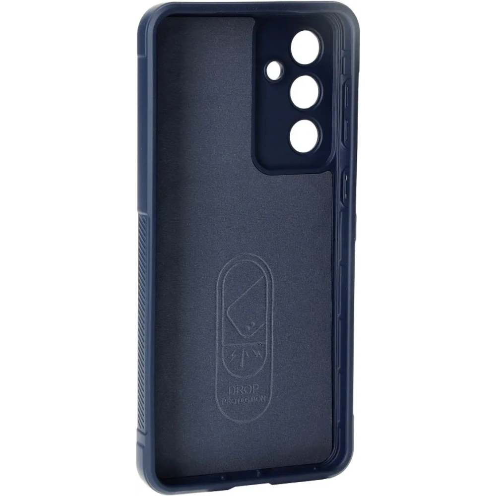 Pancerne etui Bizon Case Tur do Samsung Galaxy M55 5G granatowe