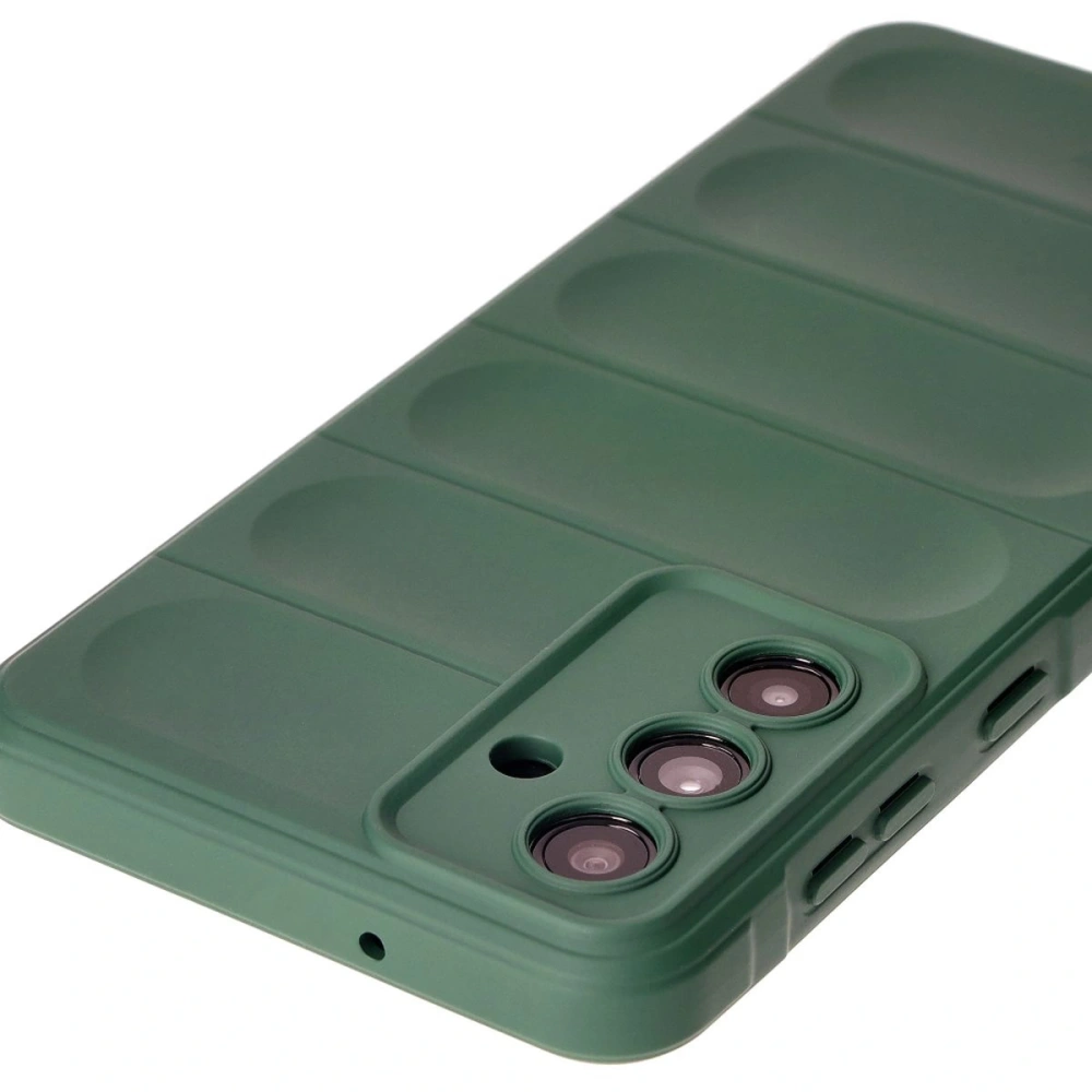 Pancerne etui Bizon Case Tur do Samsung Galaxy M55 5G ciemnozielone