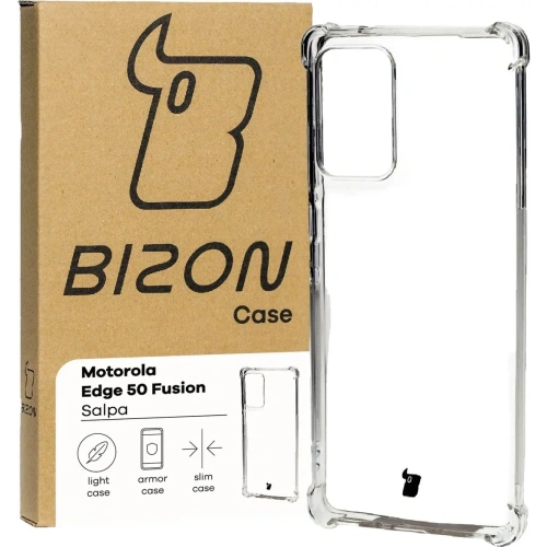 Kup Elastyczne etui Bizon Case Salpa do Motorola Edge 50 Fusion przezroczyste - BIZ5466 - {ean13} - Sklep Home Screen