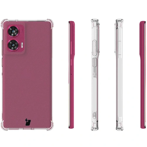 Kup Elastyczne etui Bizon Case Salpa do Motorola Edge 50 Fusion przezroczyste - BIZ5466 - {ean13} - Sklep Home Screen