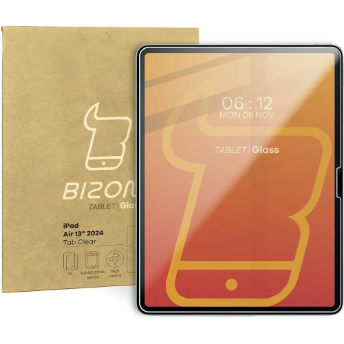 Kup Szkło hartowane Bizon Glass Tab Clear do iPad Air 13" 2024 [2 PACK] - BIZ4896 - {ean13} - Sklep Home Screen