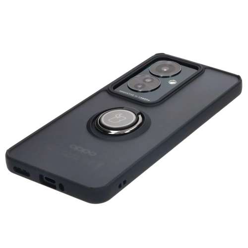 Kup Bizon Case Hybrid Gyűrű Oppo Reno11 F 5G füstös fekete kerettel - BIZ4897 - {ean13} - Sklep Home Screen