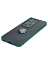 Buy Bizon Case Hybrid Ring Oppo Reno11 F 5G smoky with a dark green frame - BIZ4899 - {ean13} - Home Screen Store Europe