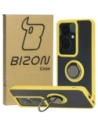 Kup Etui z uchwytem na palec Bizon Case Hybrid Ring do Oppo Reno11 F 5G przydymione z żółtą ramką - BIZ5473 - {ean13} - Sklep Home Screen