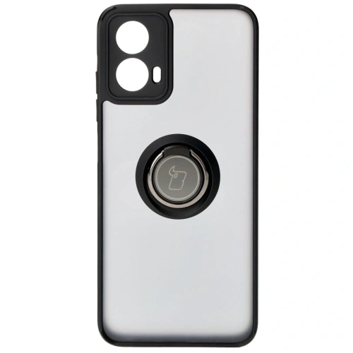 Buy Bizon Case Hybrid Ring Motorola Moto G34 5G smoky with a black frame - BIZ4903 - {ean13} - Home Screen Store Europe