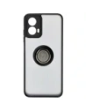Buy Bizon Case Hybrid Ring Motorola Moto G34 5G smoky with a black frame - BIZ4903 - {ean13} - Home Screen Store Europe