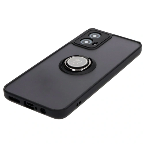 Kup Bizon Case Hybrid Ring Motorola Moto G34 5G fumuriu cu un cadru negru - BIZ4903 - {ean13} - Sklep Home Screen