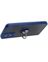 Buy Bizon Case Hybrid Ring Motorola Moto G34 5G smoky with a navy blue frame - BIZ4904 - {ean13} - Home Screen Store Europe
