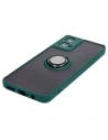 Kup Etui z uchwytem na palec Bizon Case Hybrid Ring do Motorola Moto G34 5G kouřové s tmavě zeleným rámem - BIZ4905 - {ean13} - Sklep Home Screen