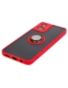 Kup Etui z uchwytem na palec Bizon Case Hybrid Ring do Motorola Moto G34 5G przydymione z czerwoną ramką - BIZ4906 - {ean13} - Sklep Home Screen