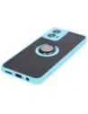 Kup Etui z uchwytem na palec Bizon Case Hybrid Ring do Motorola Moto G34 5G kouřové s jasně modrým rámem - BIZ4907 - {ean13} - Sklep Home Screen