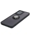 Kup Etui s úchytem na prst Bizon Case Hybrid Ring pro Motorola Moto G04 / G24 / G24 Power kouřové s černým rámečkem - BIZ4910 - {ean13} - Sklep Home Screen