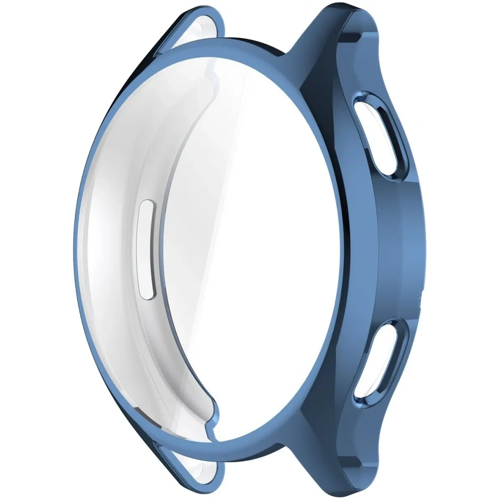 Etui z osłoną ekranu Bizon Case Watch Felipe do Xiaomi Watch 2 niebieskie