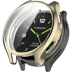 Kup Etui z osłoną ekranu Bizon Case Watch Felipe do Xiaomi Watch 2 złote - BIZ5486 - {ean13} - Sklep Home Screen