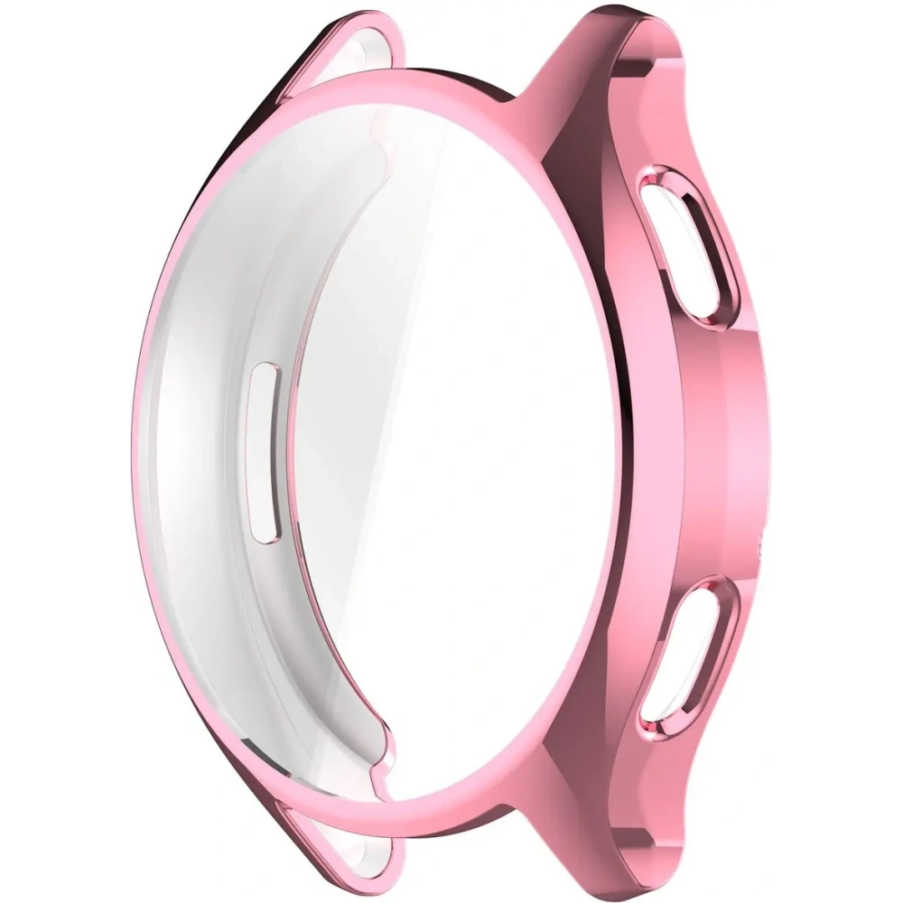 Etui z osłoną ekranu Bizon Case Watch Felipe do Xiaomi Watch 2 różowe