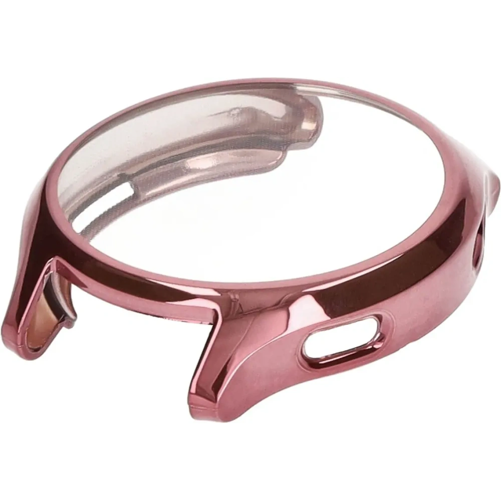 Etui z osłoną ekranu Bizon Case Watch Felipe do Xiaomi Watch 2 różowe