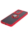 Kup Bizon Case Hybrid Ring Motorola Moto G04 / G24 / G24 Power füstös piros kerettel - BIZ5489 - {ean13} - Sklep Home Screen