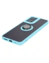 Kup Bizon Case Hybrid Ring Motorola Moto G04 / G24 / G24 Power füstös világoskék kerettel - BIZ5490 - {ean13} - Sklep Home Screen