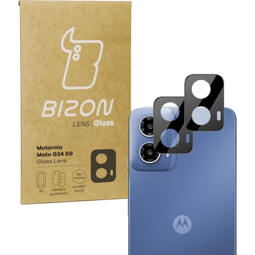 Kup Szkło na aparat Bizon Glass Lens do Motorola Moto G34 5G [2 PACK] - BIZ5493 - {ean13} - Sklep Home Screen