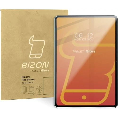 Kup Bizon üveg tab tiszta Xiaomi Pad 6S Pro [2 CSOMAG] - BIZ4923 - {ean13} - Sklep Home Screen