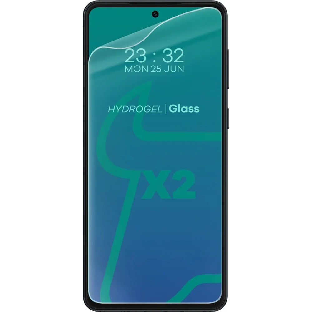 Folia hydrożelowa na ekran Bizon Glass Hydrogel Front do Samsung Galaxy M55 5G [2 PACK]
