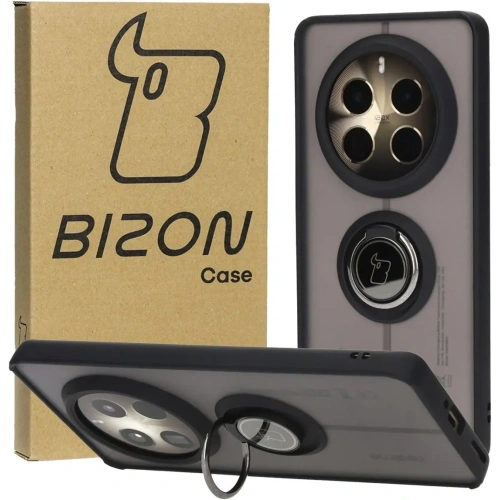 Buy Bizon Case Hybrid Ring Realme 12 Pro / 12 Pro+ smoky with a black frame - BIZ4925 - {ean13} - Home Screen Store Europe