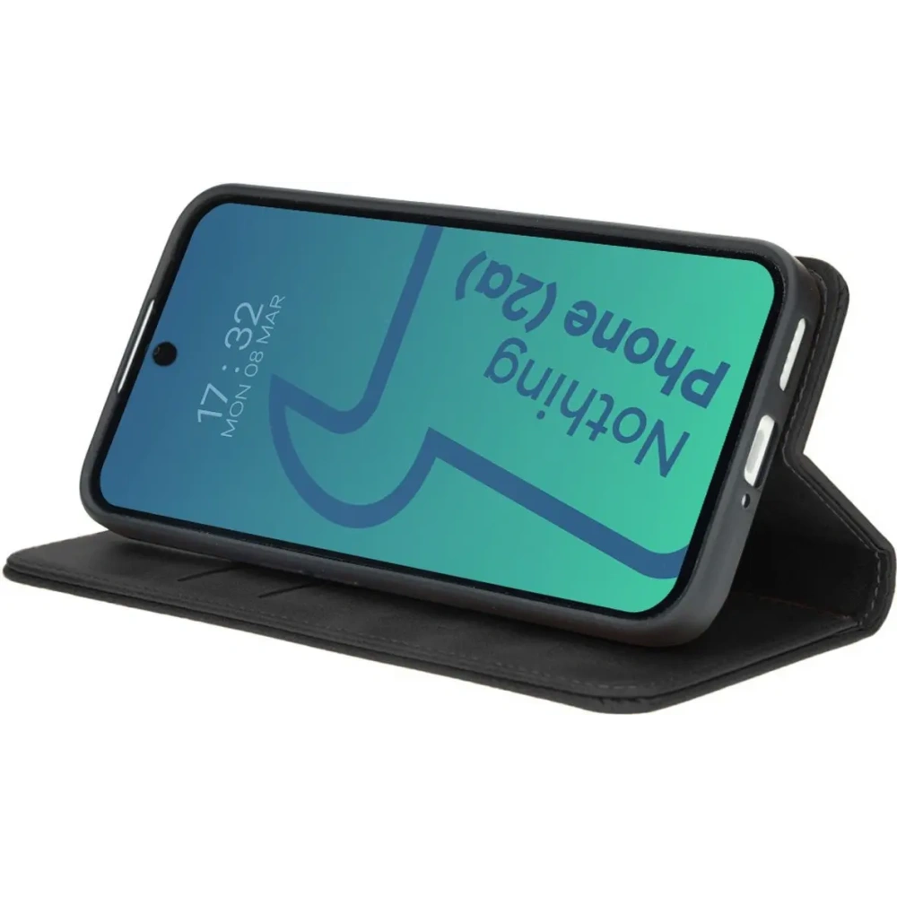 Etui z klapką Bizon Case Pocket Pro do Nothing Phone (2a) / (2a) Plus czarne