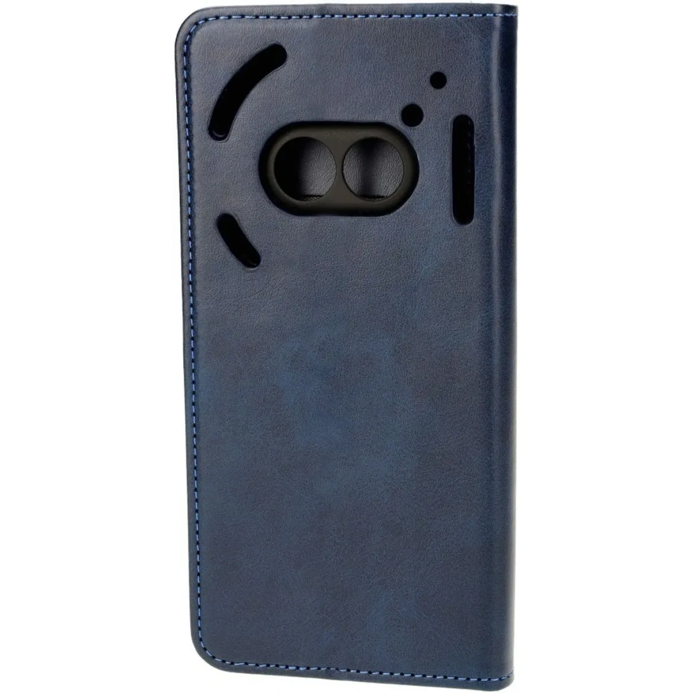 Etui z klapką Bizon Case Pocket Pro do Nothing Phone (2a) / (2a) Plus granatowe