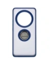 Buy Bizon Case Hybrid Ring Realme 12 Pro / 12 Pro+ smoky with a navy blue frame - BIZ5499 - {ean13} - Home Screen Store Europe