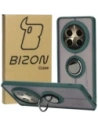Buy Bizon Case Hybrid Ring Realme 12 Pro / 12 Pro+ smoky with a dark green frame - BIZ5500 - {ean13} - Home Screen Store Europe