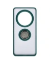 Buy Bizon Case Hybrid Ring Realme 12 Pro / 12 Pro+ smoky with a dark green frame - BIZ5500 - {ean13} - Home Screen Store Europe