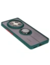Buy Bizon Case Hybrid Ring Realme 12 Pro / 12 Pro+ smoky with a dark green frame - BIZ5500 - {ean13} - Home Screen Store Europe