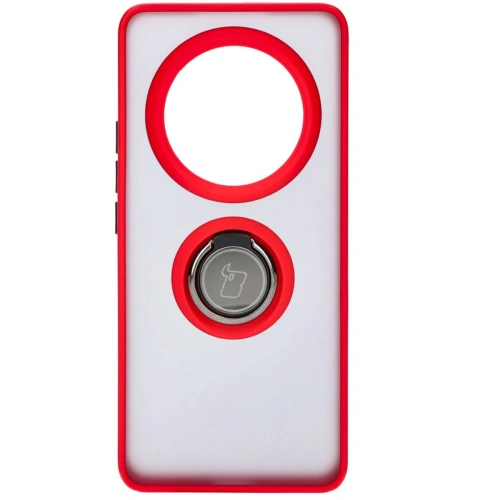 Buy Bizon Case Hybrid Ring Realme 12 Pro / 12 Pro+ smoky with a red frame - BIZ4930 - {ean13} - Home Screen Store Europe