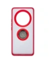 Buy Bizon Case Hybrid Ring Realme 12 Pro / 12 Pro+ smoky with a red frame - BIZ4930 - {ean13} - Home Screen Store Europe